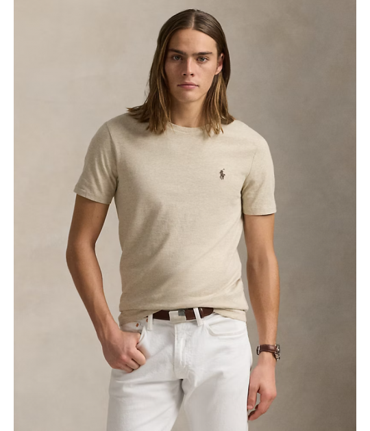 Custom Slim Fit Jersey Crewneck T-Shirt