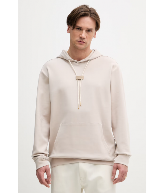 Hoodie in Active Fleece cotton
