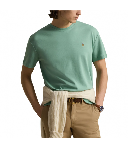 Ralph Lauren SS Pima Cotton T-Shirt Faded Mint