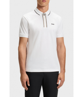 BOSS Philix Goc Slim Fit Polo Shirt In Quick Dry Stretch Cotton