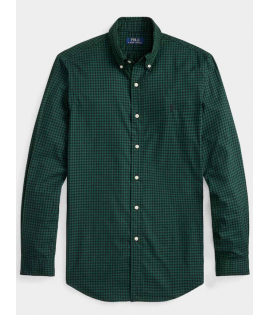 Ralph Lauren Long-sleeved Shirt Checked Green