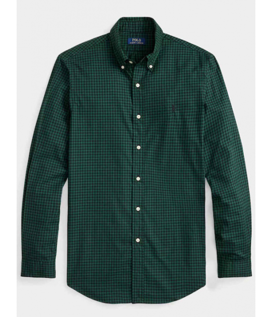 Ralph Lauren Long-sleeved Shirt Checked Green