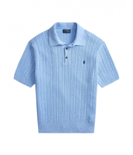 Ralph Lauren  Cable-knit polo shirt