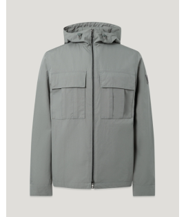 CONTAINER OVERSHIRT- Atlantic Grey Compact Technical Cotton CONTAINER OVERSHIRT- Atlantic Grey Compact Technical Cotton
